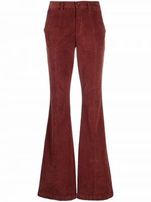 Pantalones de pana Etro rojo
