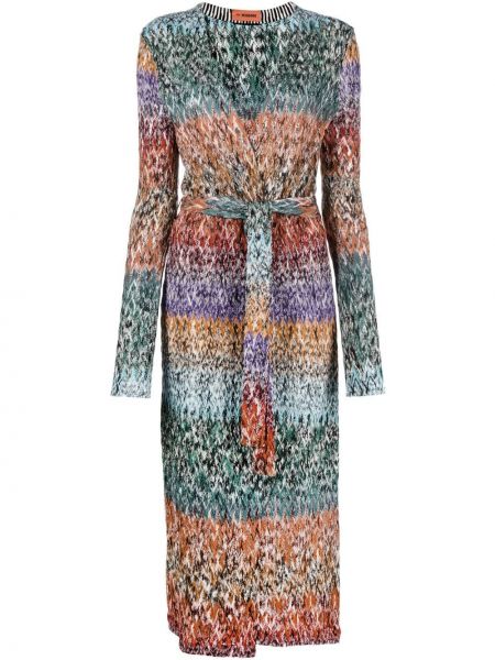 Lang genser Missoni brun