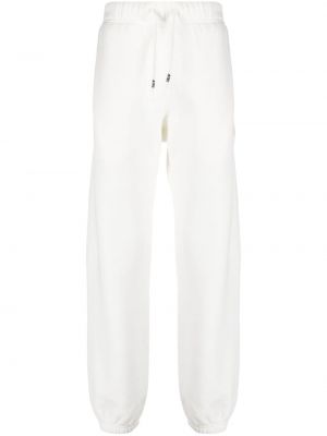 Памучни спортни панталони Autry бяло