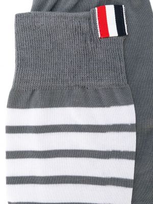 Calcetines de algodón Thom Browne gris