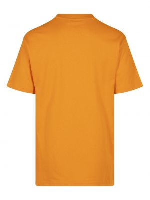 Kokvilnas t-krekls Puma oranžs