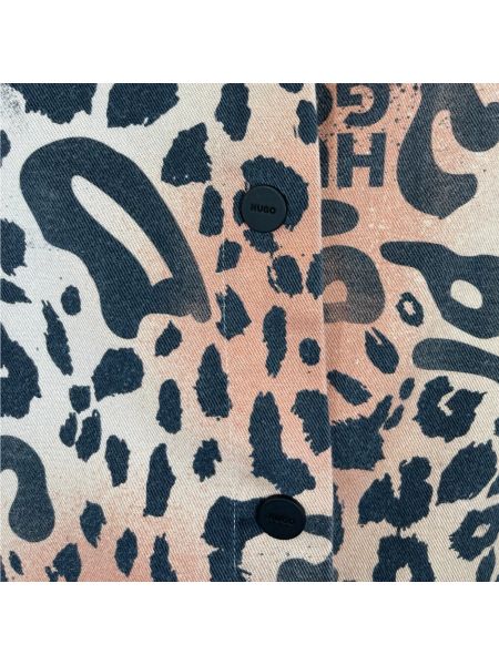 Oversize bluse mit leopardenmuster Hugo Boss