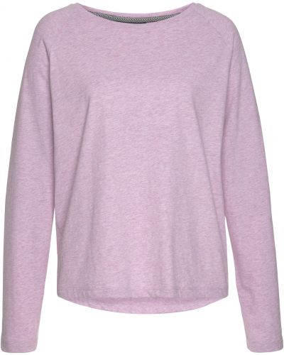 Marškinėliai ilgomis rankovėmis Elbsand violetinė