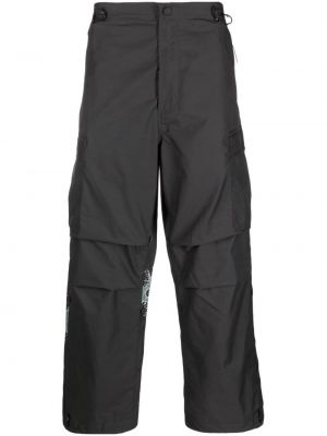 Pantalon cargo avec poches Maharishi gris