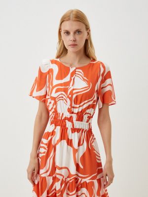 Платье Calista оранжевое