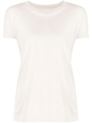 Bavlnené tričko Bonpoint biela