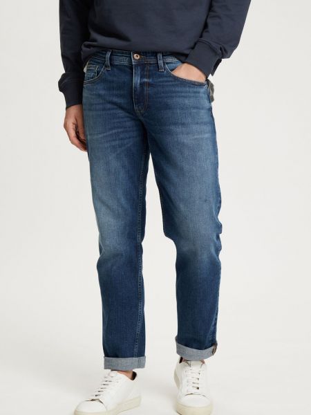Прямые джинсы Cross Jeans синие