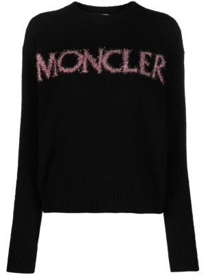 Woll pullover Moncler schwarz