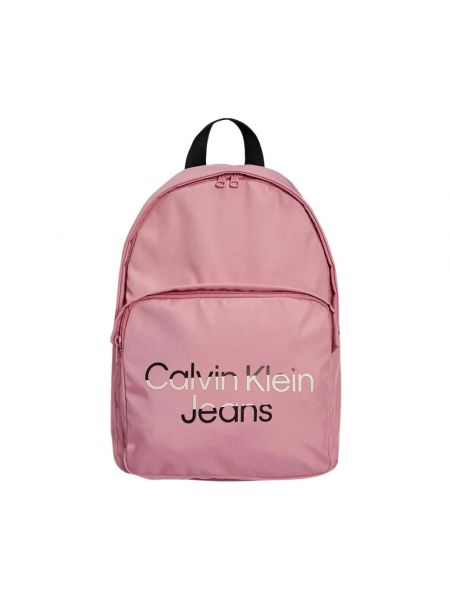 Plecak Calvin Klein Jeans różowy