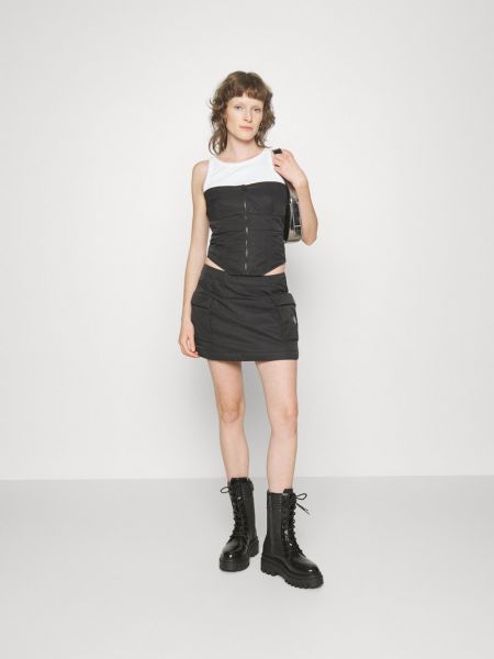 Mini spódniczka Calvin Klein Jeans czarna