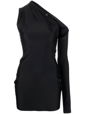 Dlouhé šaty s dlouhými rukávy 1017 Alyx 9sm - černá