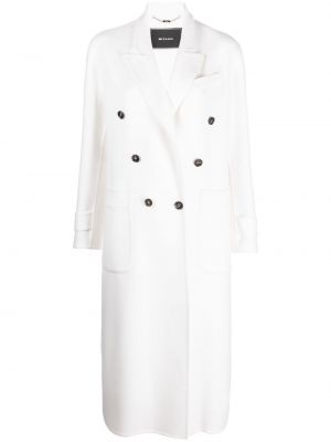 Кашмирено палто Kiton бяло