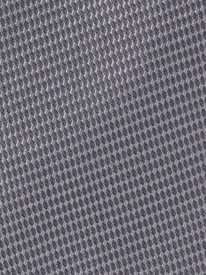 Žakárová hedvábná kravata Lanvin šedá