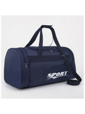 Сумка спортивная сумка AMEN, см, плечевой ремень синий