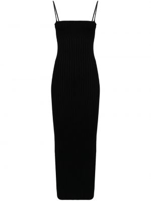 Μίντι φόρεμα Alexander Wang μαύρο