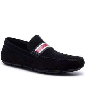 Mokasyny CALVIN KLEIN - Kashton F0992 Black/White/Cherry