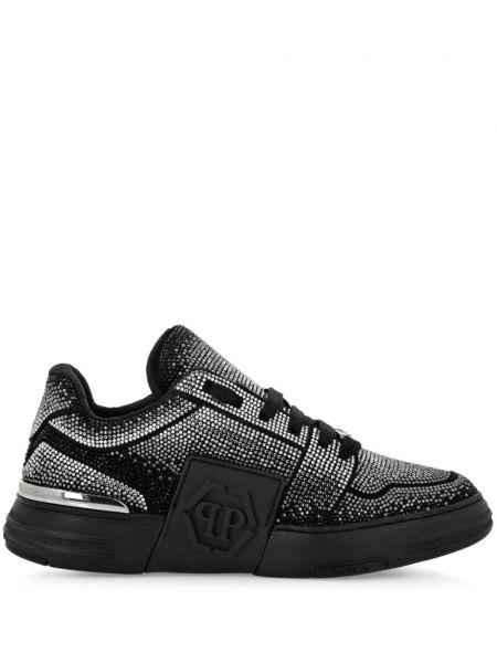 Süet sneaker Philipp Plein siyah