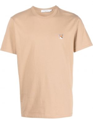 T-shirt Maison Kitsuné beige