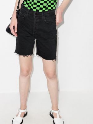 Shorts en jean Mother noir
