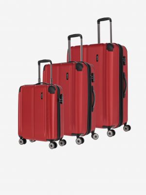 Červený kufr Travelite