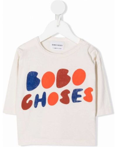 Tričko Bobo Choses, bílá