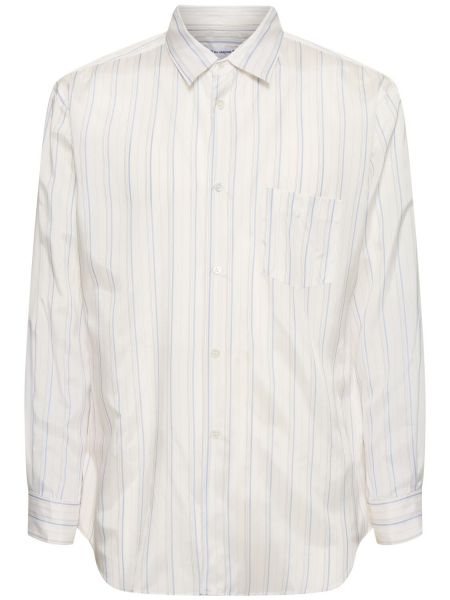 Dryžuota marškiniai Comme Des Garçons Shirt smėlinė