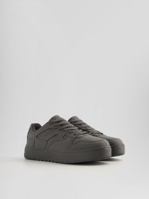 Sneakers Bershka grigio