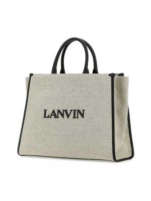 Bolso shopper Lanvin gris