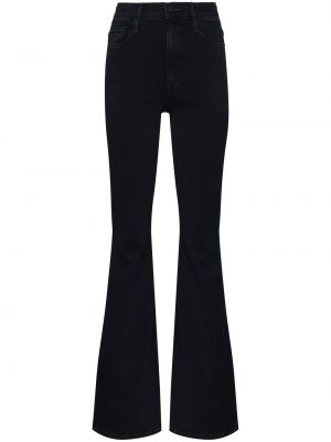 Relaxed fit flare jeans Mother blå