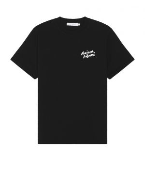 Классическая футболка Maison Kitsuné черная