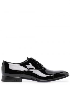 Pantofi oxford din piele Philipp Plein negru
