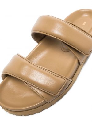 Sandale ohne absatz Giaborghini braun