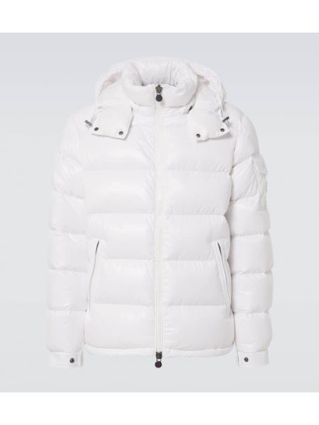 Untuvatakki Moncler valkoinen