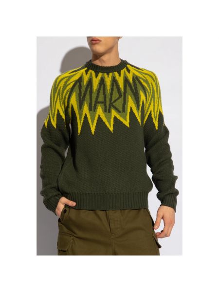 Suéter de lana Marni verde