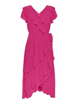 Коктейлна рокля Yas розово