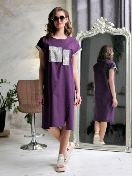 Платье Dizzyway фиолетовое