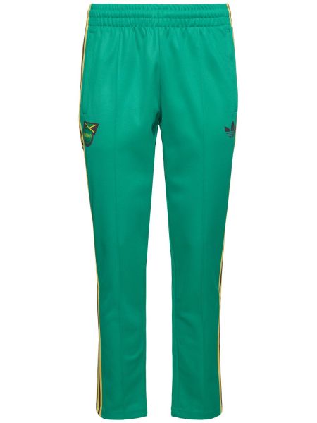 Spodnie Adidas Performance zielone