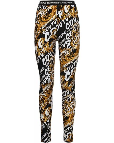 Leggings Versace Jeans Couture lila