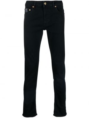 Slim fit skinny fit-jeans med låg midja Versace Jeans Couture svart