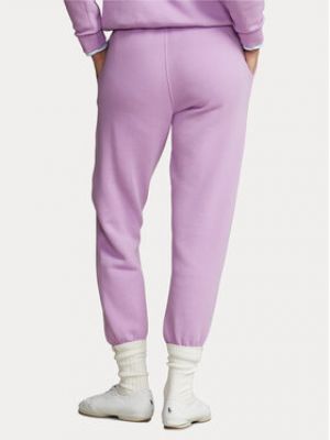 Sportovní kalhoty Polo Ralph Lauren fialové