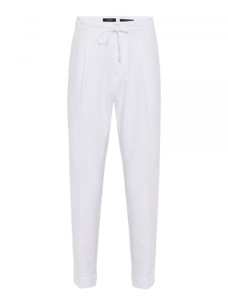 Pantaloni plissettati Antioch bianco