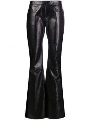 Δερμάτινο παντελόνι Tom Ford μαύρο