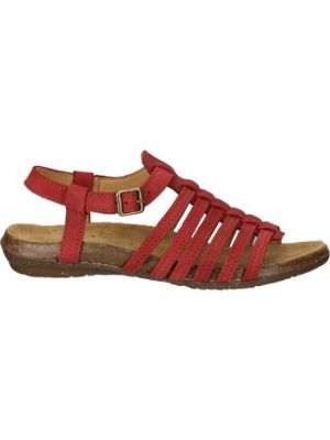 Czerwone sandały El Naturalista