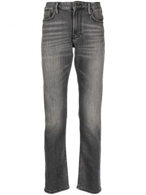 Slim fit skinny fit-jeans Emporio Armani svart