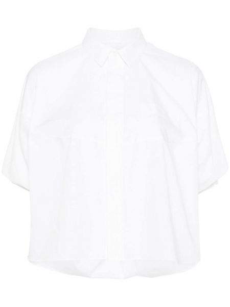 Camicia di cotone Sacai bianco