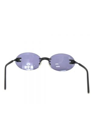 Okulary przeciwsłoneczne Chanel Vintage fioletowe