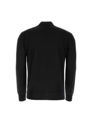 Jersey cuello alto de lana de tela jersey Pt Torino negro