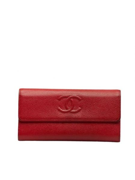 Geldbörse Chanel Vintage rot