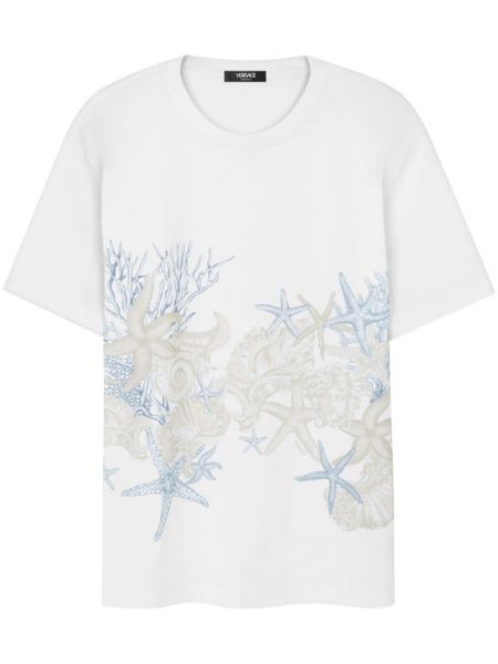 T-shirt aus baumwoll Versace