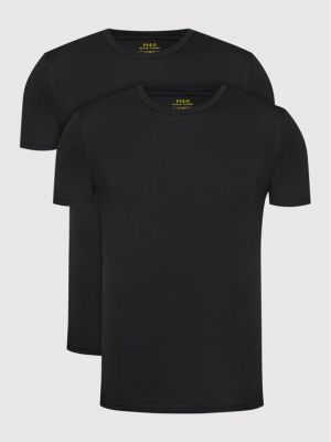 Polo majica slim fit Polo Ralph Lauren crna